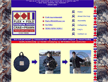 Tablet Screenshot of flexfoldtraps.com
